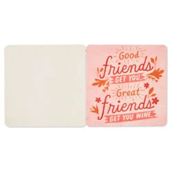 Hallmark Stop And Smell The Rosé: 20 Coasters Celebrating Friends (And Wine) Book 9 Hallmark Stop And Smell The Rosé: 20 Coasters Celebrating Friends (And Wine) Book -Hallmark Gift Shop Stop and Smell the Ros Book With Coasters 1BOK1574 04