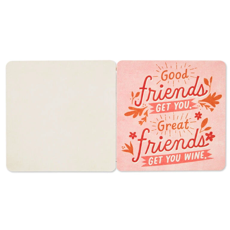 Hallmark Stop And Smell The Rosé: 20 Coasters Celebrating Friends (And Wine) Book 6 Hallmark Stop And Smell The Rosé: 20 Coasters Celebrating Friends (And Wine) Book - Image 4