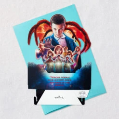 Hallmark Netflix Stranger Things Nobody Normal 3D Pop-Up Card -Hallmark Gift Shop Stranger Things 3D PopUp Card 799RZW1124 07