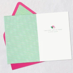 Hallmark Hope Every Hour Is Happy Hour Birthday Card -Hallmark Gift Shop Strawberry Parfait Cocktail Birthday Card 859LAD4465 03