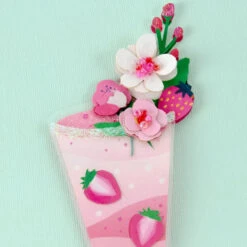 Hallmark Hope Every Hour Is Happy Hour Birthday Card -Hallmark Gift Shop Strawberry Parfait Cocktail Birthday Card 859LAD4465 04