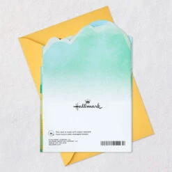 Hallmark Hoping So Many Good Things Birthday Card -Hallmark Gift Shop Sun Over Abstract Mountain Landscape Birthday Card 659HBD3880 12