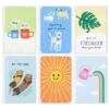 Hallmark Mini Cheerful Charm Assorted Multi-Occasion Cards, Pack Of 6 -Hallmark Gift Shop Sunny Illustrations Mini Cards Pack 3JBC1006 01
