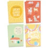 Hallmark Good Vibes Assorted Multi-Occasion Postcards, Pack Of 8 -Hallmark Gift Shop Sunny Snails and Mushrooms Postcard Pack 3JBC1009 01
