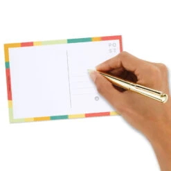 Hallmark Good Vibes Assorted Multi-Occasion Postcards, Pack Of 8 -Hallmark Gift Shop Sunny Snails and Mushrooms Postcard Pack 3JBC1009 05