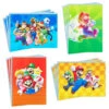 Hallmark Nintendo® Super Mario Bros.™ Assorted Blank Notes, Pack Of 12 -Hallmark Gift Shop Super Mario Bros. Blank Note Cards for Kids 5STZ1266 01