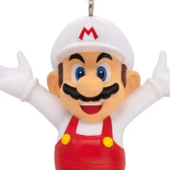 Nintendo Super Mario™ Fire Mario Hallmark Ornament -Hallmark Gift Shop Super Mario Fire Mario Christmas Ornament 3HCM3775 06