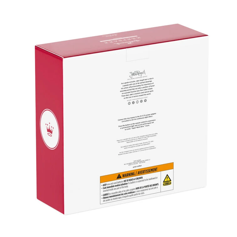 Hallmark Nintendo Super Mario™ Super Star Tree Topper With Light And Sound 9 Hallmark Nintendo Super Mario™ Super Star Tree Topper With Light And Sound - Image 7