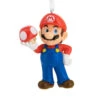 Nintendo Super Mario™ With Super Mushroom Hallmark Ornament -Hallmark Gift Shop Super Mario With Super Mushroom Christmas Ornament 3HCM3771 01