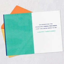 Hallmark DC™ Superman™ Fearless Force Birthday Card -Hallmark Gift Shop Superman Birthday Card 659HBD4691 03