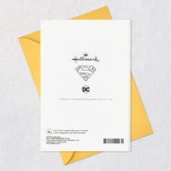 Hallmark DC™ Superman™ Fearless Force Birthday Card -Hallmark Gift Shop Superman Birthday Card 659HBD4691 07