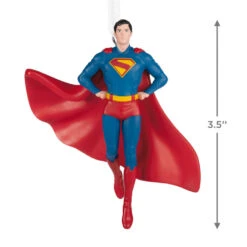 DC™ Superman™ Hallmark Ornament -Hallmark Gift Shop Superman Christmas Ornament 3HCM4294 04