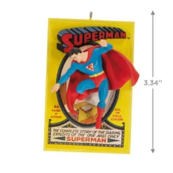 Hallmark DC™ 85th Anniversary Superman™ Ornament -Hallmark Gift Shop Superman Comic Book Keepsake Ornament 1999QXI6109 03