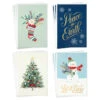 Hallmark Sweet Holiday Illustrations Assorted Christmas Cards, Pack Of 12 -Hallmark Gift Shop Sweet Holiday Illustrations Christmas Card Assortment 5CZE1029 01