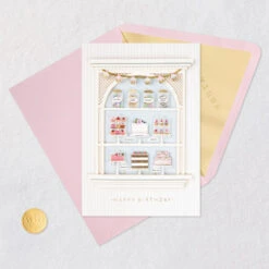 Hallmark A Simply Sweet Day Birthday Card -Hallmark Gift Shop Sweet Treats in Bakery Window Birthday Card 959LAD4478 05
