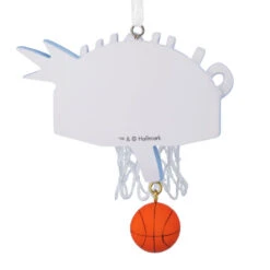 Swish Basketball Hallmark Ornament -Hallmark Gift Shop Swish Basketball Christmas Ornament 1HGO3527 07