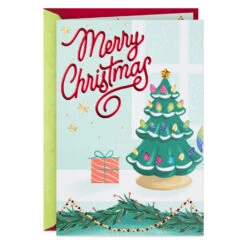 Hallmark Feeling Thankful For You Christmas Card With Spinner Wheel