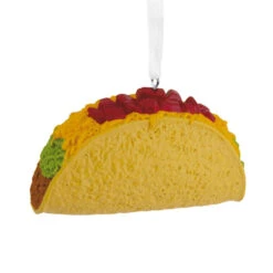 Taco Hallmark Ornament -Hallmark Gift Shop Taco Christmas Ornament 1HGO3609 07