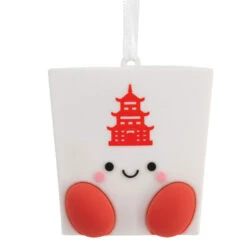 Better Together Takeout Box And Fortune Cookie Magnetic Hallmark Ornaments, Set Of 2 -Hallmark Gift Shop Takeout Box and Fortune Cookie Christmas Ornaments 1HGO3296 06