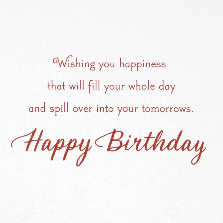 Hallmark Tea Set Birthday Card 4 Hallmark Tea Set Birthday Card - Image 2