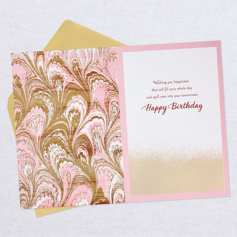Hallmark Tea Set Birthday Card 5 Hallmark Tea Set Birthday Card - Image 3
