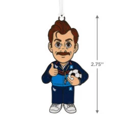 Ted Lasso™ Moving Metal Hallmark Ornament -Hallmark Gift Shop Ted Lasso Moving Metal Christmas Ornament 3HCM2357 04