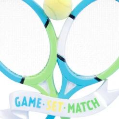 Game Set Match Tennis Hallmark Ornament -Hallmark Gift Shop Tennis Rackets and Ball Christmas Ornament 1HGO3528 06