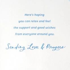 Hallmark Sending Love And Prayers Get Well Card -Hallmark Gift Shop Textured Abstract Shapes Get Well Card 659C8105 02
