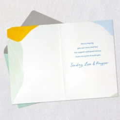 Hallmark Sending Love And Prayers Get Well Card -Hallmark Gift Shop Textured Abstract Shapes Get Well Card 659C8105 03