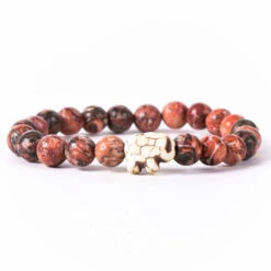 Fahlo Desert Stone Elephant Expedition Bracelet