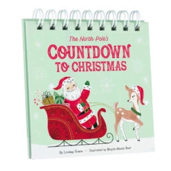 Hallmark The North Pole's Countdown To Christmas Ornaments And Book Set -Hallmark Gift Shop The North Poles Countdown Book and Ornaments Set 5QGO3182 02