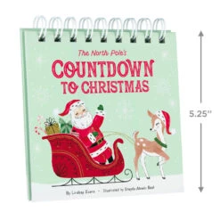 Hallmark The North Pole's Countdown To Christmas Ornaments And Book Set -Hallmark Gift Shop The North Poles Countdown Book and Ornaments Set 5QGO3182 05