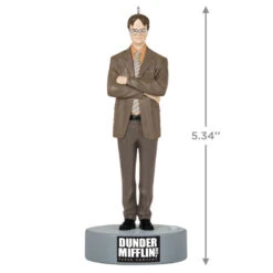 Hallmark The Office Dwight Schrute Ornament With Sound -Hallmark Gift Shop The Office Dwight Schrute Keepsake Ornament 2199QXI7257 03