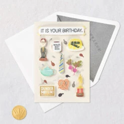 Hallmark The Office It's A Fact Funny Birthday Card -Hallmark Gift Shop The Office Icons Funny Birthday Card 859LAD2945 05