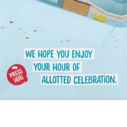 Hallmark The Office The Party Planning Committee Funny Pop-Up Birthday Card With Sound -Hallmark Gift Shop The Office Party Planning Committee Card 959ARH1612 03