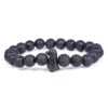 Fahlo Black Bead Penguin Passage Bracelet -Hallmark Gift Shop The Passage Penguin Blackout Bracelet PASSBLACKOUT 01