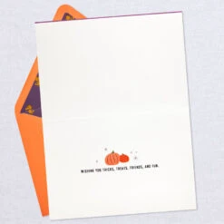 Hallmark Peanuts® Gang In The Pumpkin Patch Halloween Card -Hallmark Gift Shop The Peanuts Gang in the Pumpkin Patch Halloween Card 799IEH1043 03