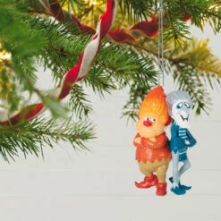Hallmark The Year Without A Santa Claus™ Snow Miser And Heat Miser Ornament -Hallmark Gift Shop The Year Without a Santa Claus Snow Miser and Heat Miser Keepsake Ornament 1QXV1254 02
