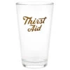 Hallmark Thirst Aid Pint Glass, 16 Oz. -Hallmark Gift Shop Thirst Aid Pint Glass 1BRW3228 01
