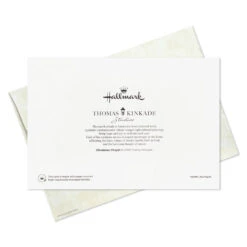 Hallmark Thomas Kinkade Lighted Chapel Boxed Christmas Cards, Pack Of 16 -Hallmark Gift Shop Thomas Kinkade Lighted Chapel Boxed Christmas Cards 1XPX1293 07