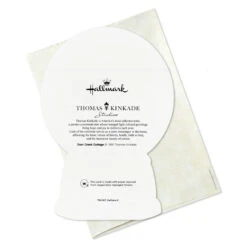 Hallmark Thomas Kinkade Cottage In Snow Globe Boxed Christmas Cards, Pack Of 12 -Hallmark Gift Shop Thomas Kinkade Snow Globe Boxed Christmas Cards 1XPX1276 07