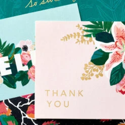 Hallmark Thoughtful Florals Boxed Blank Notes Assortment, Pack Of 40 -Hallmark Gift Shop Thoughtful Florals Assorted Boxed Note Cards 3NOT1134 03