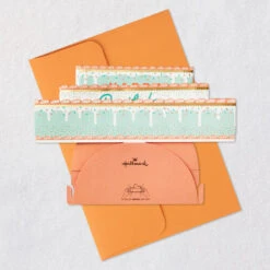 Hallmark Lots Of Love And Cake 3D Pop-Up Card -Hallmark Gift Shop Tiered Birthday Cake 3D PopUp Card 799WDR1214 08