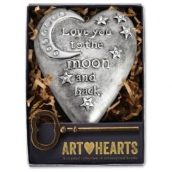 To The Moon Art Heart Sculpture, 4" -Hallmark Gift Shop To the Moon Art Heart Sculpture 4 root 1003480047 1003480047 1470 4.jpg Source Image