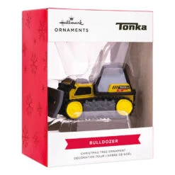 Hasbro® Tonka® Bulldozer Hallmark Ornament -Hallmark Gift Shop Tonka Bulldozer Christmas Ornament 3HCM801 04