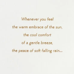 Hallmark Their Love Stays With You Sympathy Card For Loss Of Parent -Hallmark Gift Shop Torn Paper Collage Sympathy Card for Loss of Parent 699S3042 02