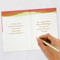 Hallmark Their Love Stays With You Sympathy Card For Loss Of Parent -Hallmark Gift Shop Torn Paper Collage Sympathy Card for Loss of Parent 699S3042 08