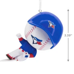 Hallmark MLB Toronto Blue Jays™ Bobblehead Ornament -Hallmark Gift Shop Toronto Blue Jays Bobblehead Christmas Ornament 1OSL2461 03