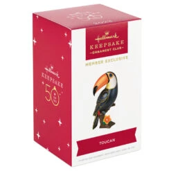 Hallmark Toucan 2023 Exclusive Ornament -Hallmark Gift Shop Toucan Bird Keepsake Ornament 1799QXC5620 04