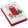 Hallmark Red Front Door Boxed Christmas Cards, Pack Of 40 -Hallmark Gift Shop Traditional Holiday Front Door Boxed Christmas Cards 5XPX2687 01